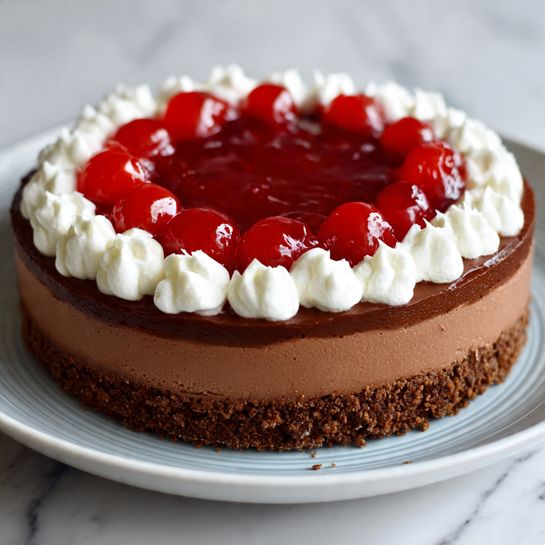 Heavenly Black Forest Cheesecake Delight Recipe