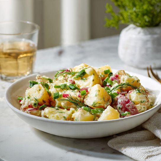Light Turkish Potato Salad for Post-Holiday Meals