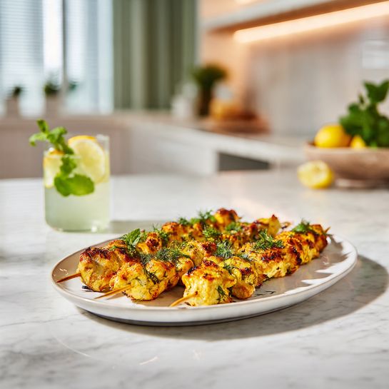 Chicken Şiş – Turkish Yogurt-Marinated Chicken Skewers - Recipe Image