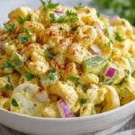 Deviled Egg Macaroni Salad Everyone Asks For at Potlucks