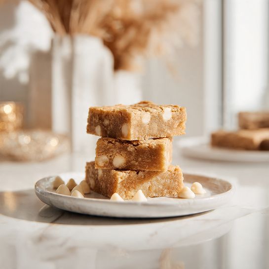 Biscoff Blondies with a Crinkle Top Recipe 6 Biscoff Blondies with a Crinkle Top Recipe - Recipe Image