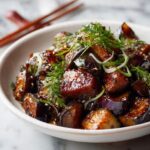 Cantonese Salted Fish Eggplant Stir-Fry (With Pork)
