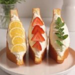 Japanese Fried Cream Sandwiches (Strawberry & Crème Brûlée)