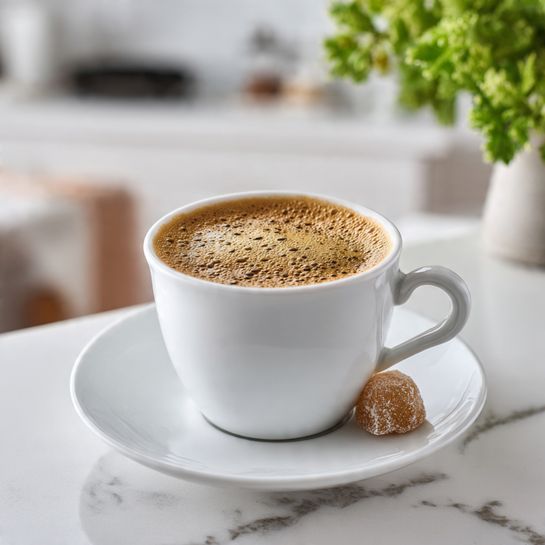 Turkish Coffee – Authentic Foamed Coffee Made in a Cezve - Recipe Image