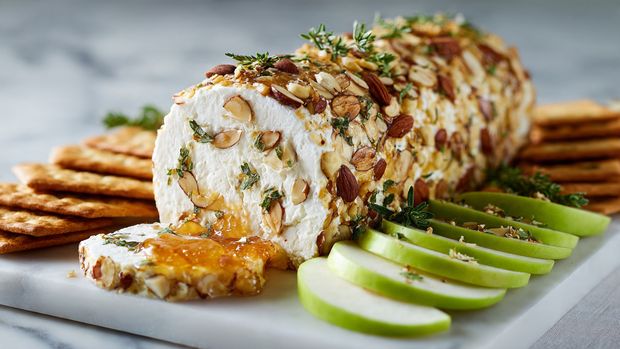 Honey Apricot Goat Cheese Spread (5-Minute Crowd-Pleasing Appetizer) - Recipe Image