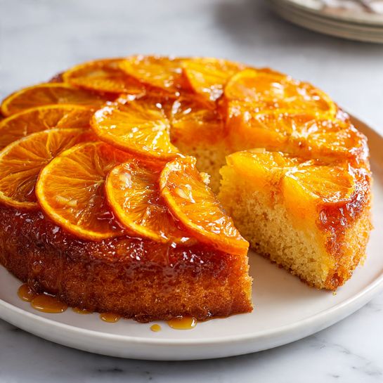 Upside Down Orange Cake Recipe 4 Upside Down Orange Cake Recipe - Recipe Image