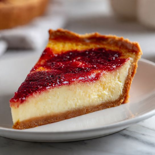 Cranberry Custard Pie with Ginger-Laced Pastry Crust Recipe