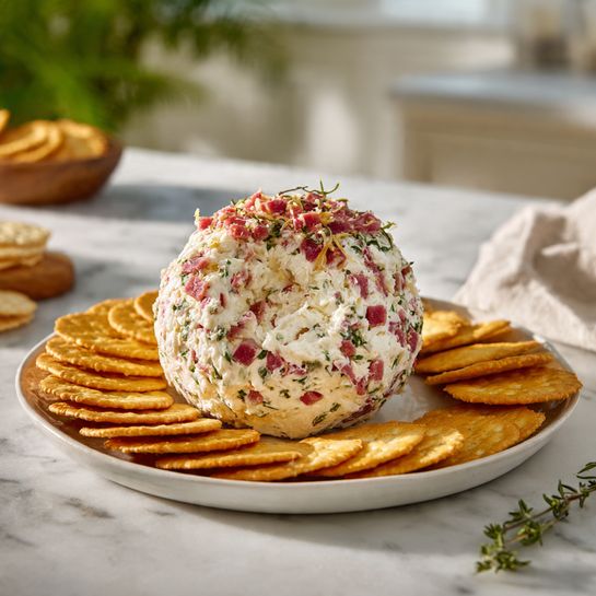 Chipped Beef Cheese Ball Recipe