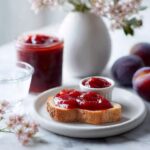 Fresh Plum Curd to Brighten Up Winter Breakfasts