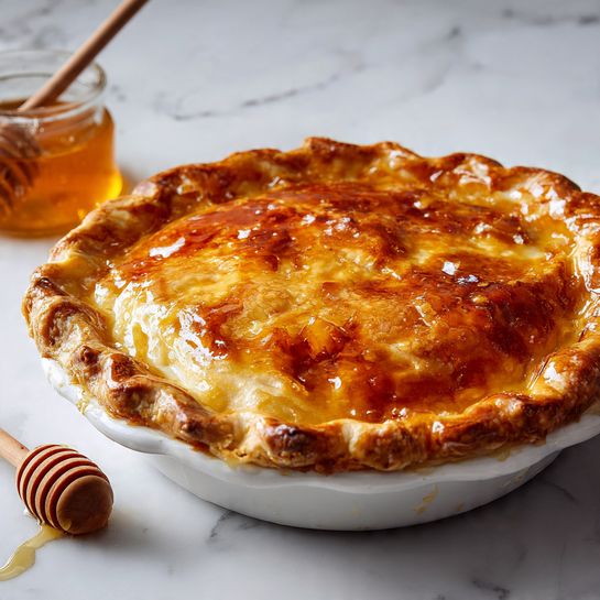 Salted Whiskey Honey Pie You’ll Crave