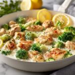 Creamy Chicken & Broccoli Skillet Recipe: Easy One Pan Dinner Recipe