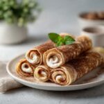 Cinnamon Roll Protein Crepes (Perfect for Brunch)