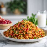 Kisir – Fluffy Turkish Bulgur Salad with Herbs & Pomegranate