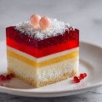 Pink Jelly Coconut Cakes for Valentine’s