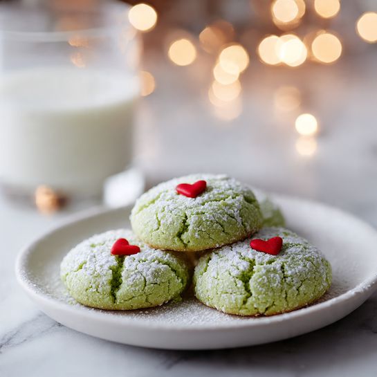Grinch Cookies Recipe - Recipe Image
