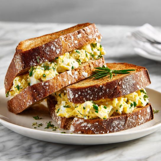 Best Creamy Egg Salad Sandwich - Recipe Image