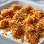 Cheesy Sour Cream Chicken Casserole with Crackers