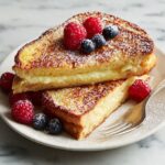Crème Brûlée French Toast (Caramelized Top)