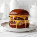 In-N-Out Copycat Onion Wrapped Flying Dutchman Burger Recipe