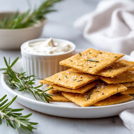 Savory Sweet Potato Crackers Recipe 4 Savory Sweet Potato Crackers Recipe - Recipe Image