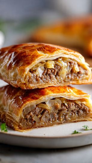 Classic Nebraska Runza with Savory Beef, Cabbage & Onion Filling Recipe 4 Classic Nebraska Runza with Savory Beef, Cabbage & Onion Filling Recipe - Recipe Image