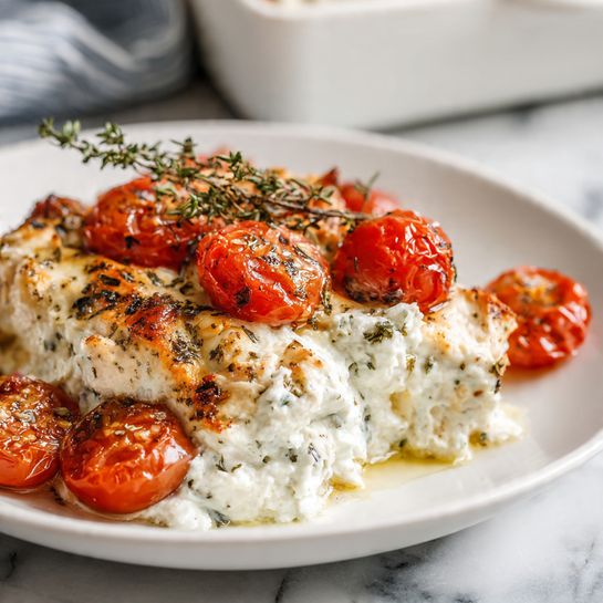 Easy Chicken Tzatziki Rice Casserole 4 Easy Chicken Tzatziki Rice Casserole - Recipe Image
