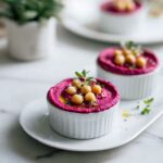 Irresistibly Creamy Roasted Beet Hummus Cups Recipe