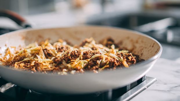 Keto Mongolian Ground Beef and Cabbage Stir Fry - Recipe Image