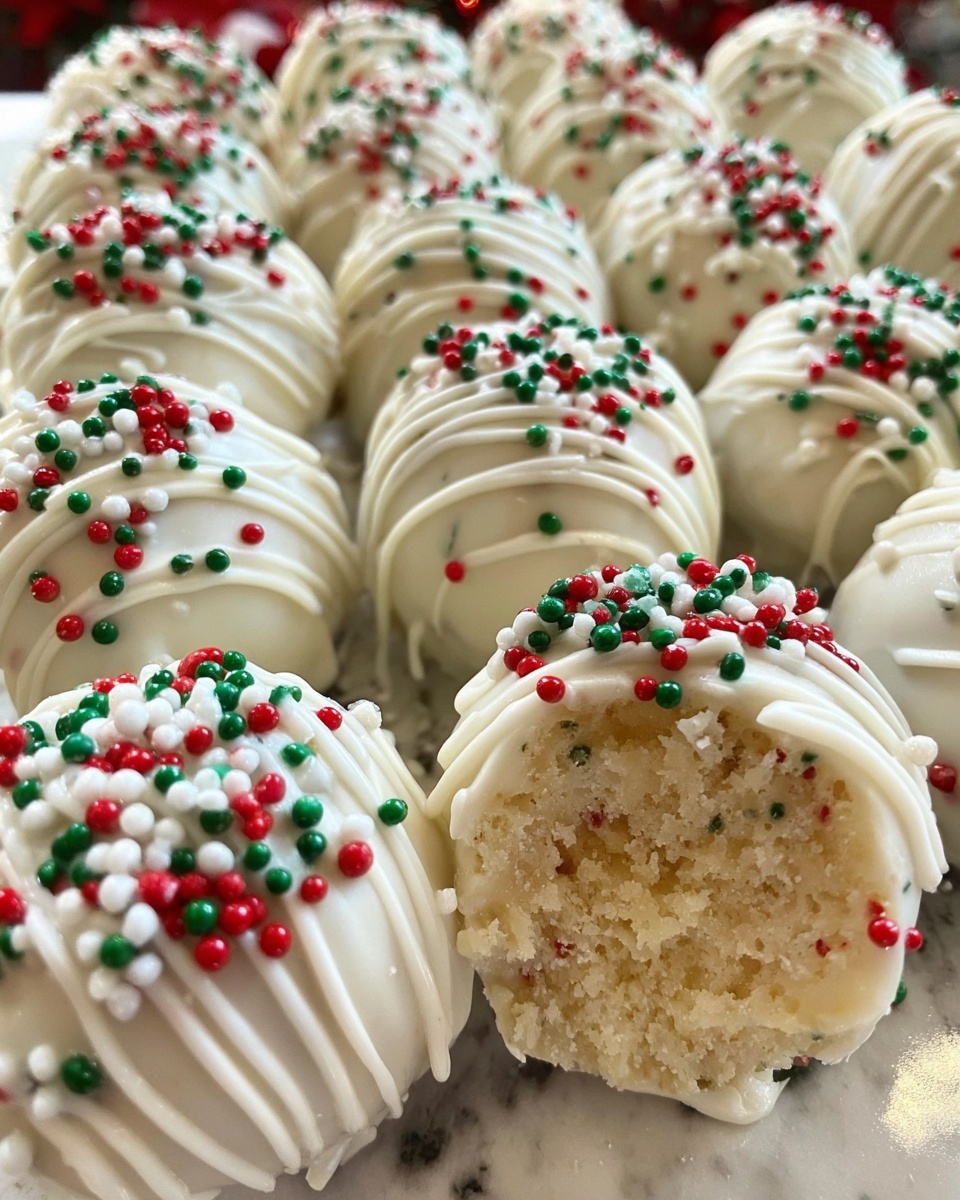 Sugar Cookie Truffles Recipe