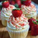 Strawberry Crunch Cupcakes Recipe