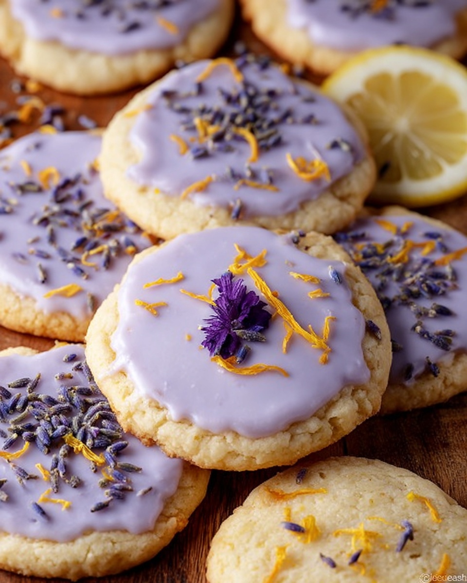 Lemon Lavender Cookie Recipe - Recipe Image
