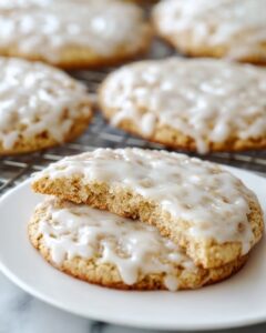 Iced Oatmeal Cookies Recipe