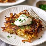 Mozzarella-Rösti mit Zwiebel-Pilzrahmsauce Recipe