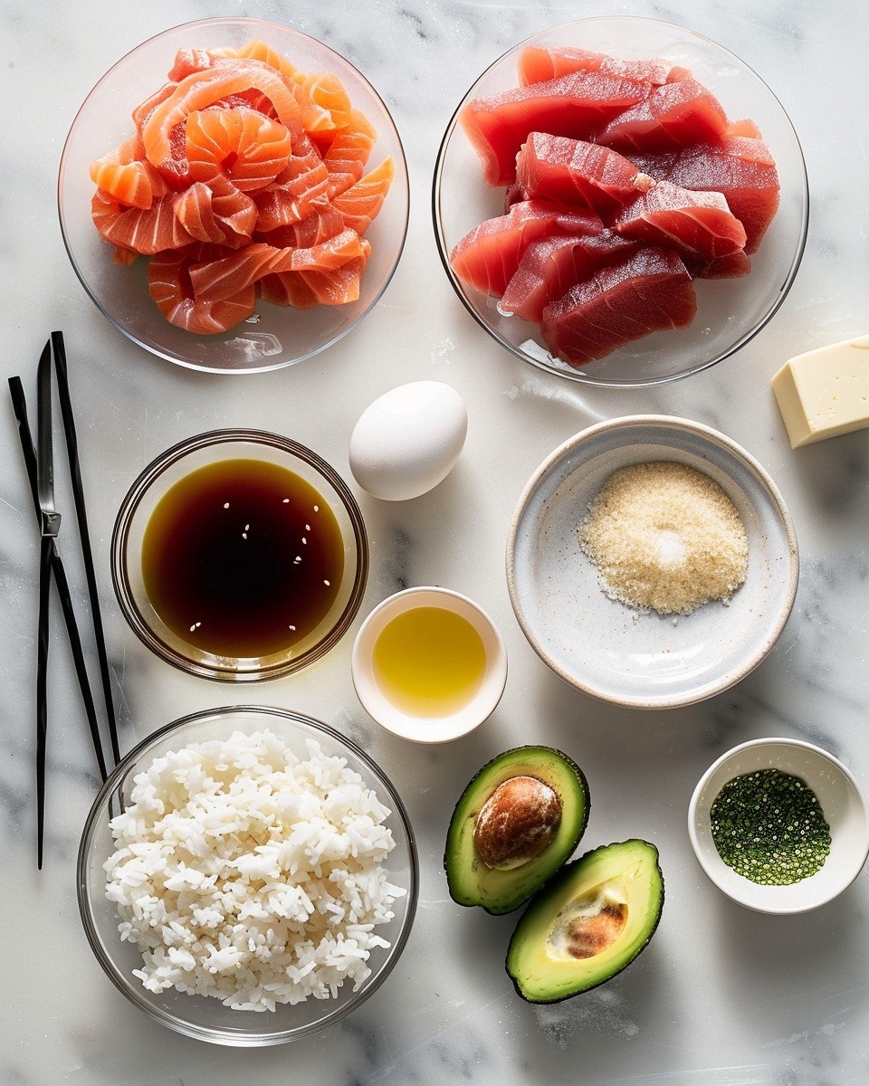 Spicy Tuna Volcano Rolls Recipe 6 Spicy Tuna Volcano Rolls Recipe - Recipe Image