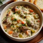 Philly Cheese Steak Soup Recipe