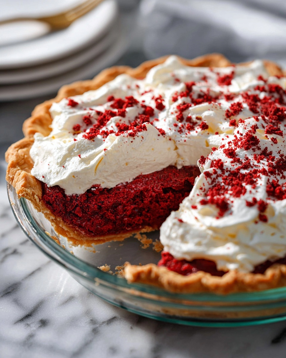 Red Velvet Brownie Pie Recipe 5 Red Velvet Brownie Pie Recipe - Recipe Image