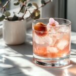 Non-Alcoholic Sakura Lychee Cocktail Recipe