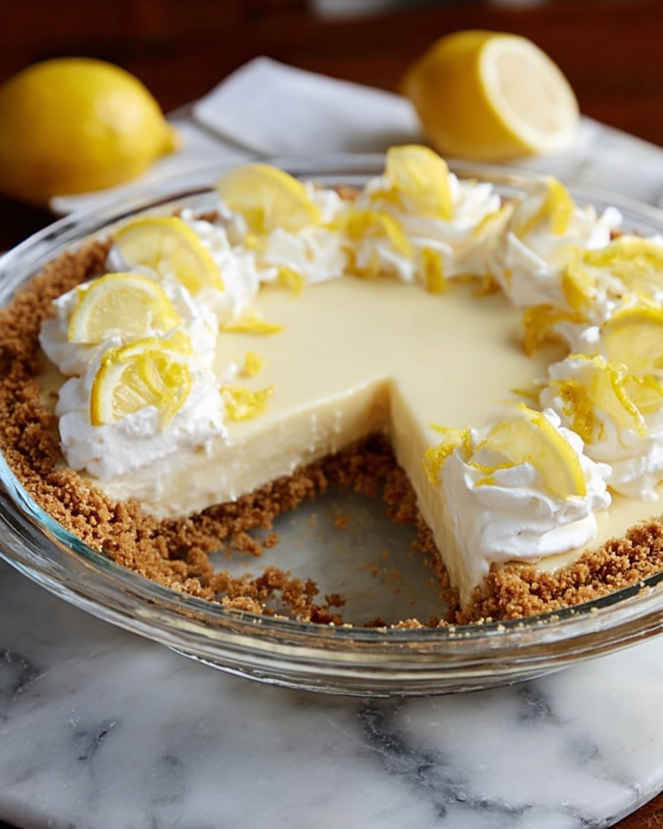 Easy Lemon Cream Pie Recipe