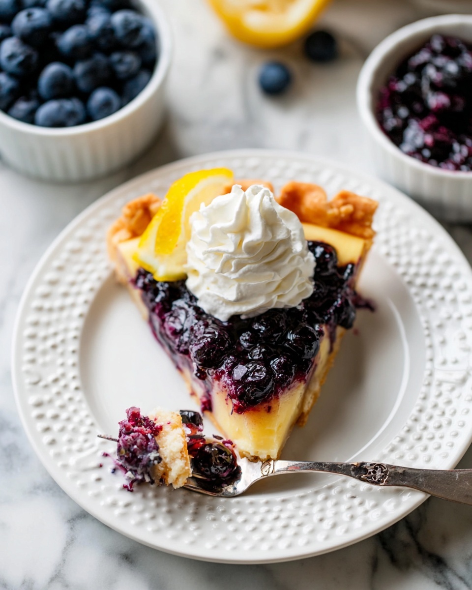 Lemon Blueberry Tart Recipe 4 Lemon Blueberry Tart Recipe - Recipe Image