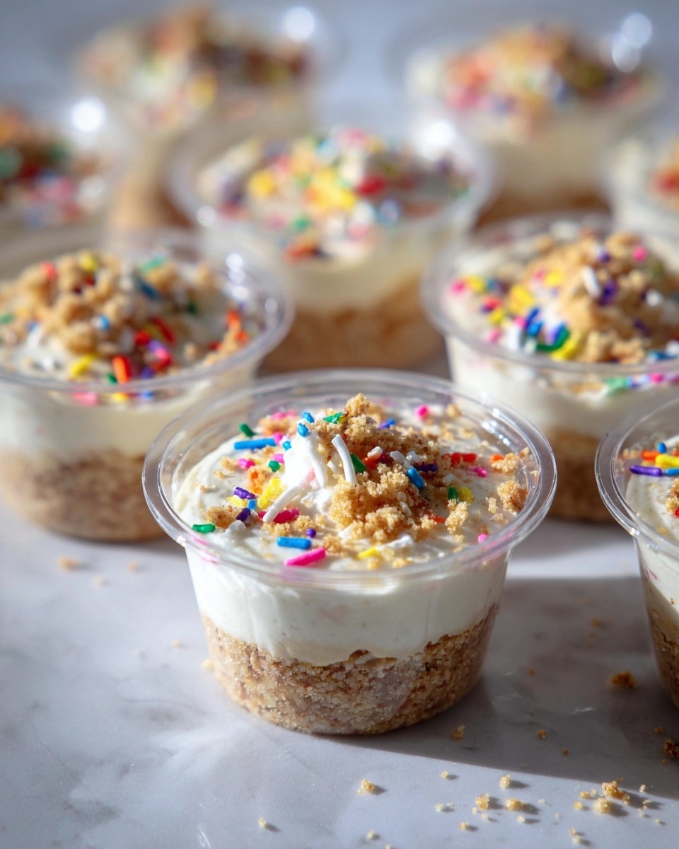 Birthday Cake Dessert Cups Recipe