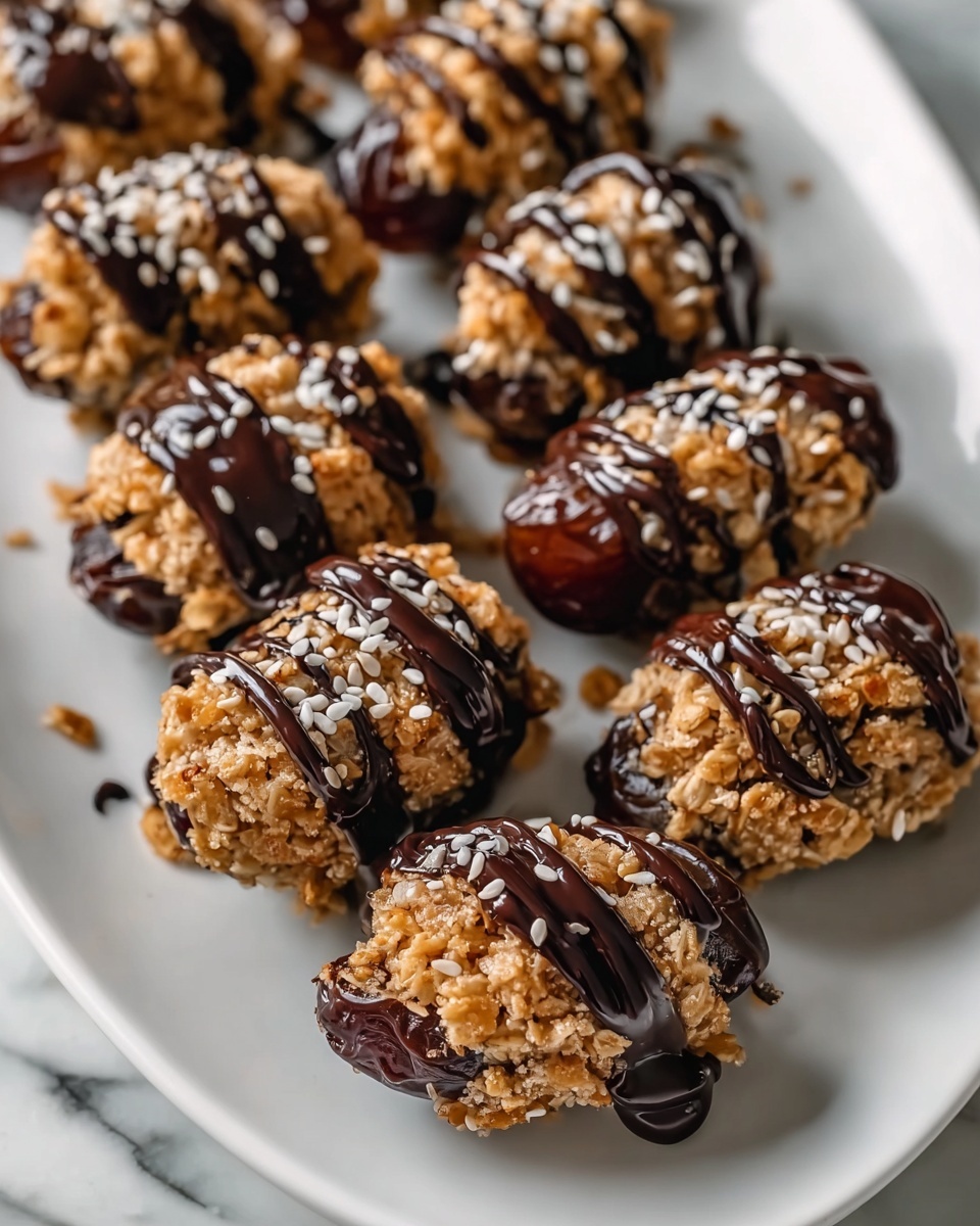 Samoa Cookie Stuffed Dates Recipe - Recipe Image