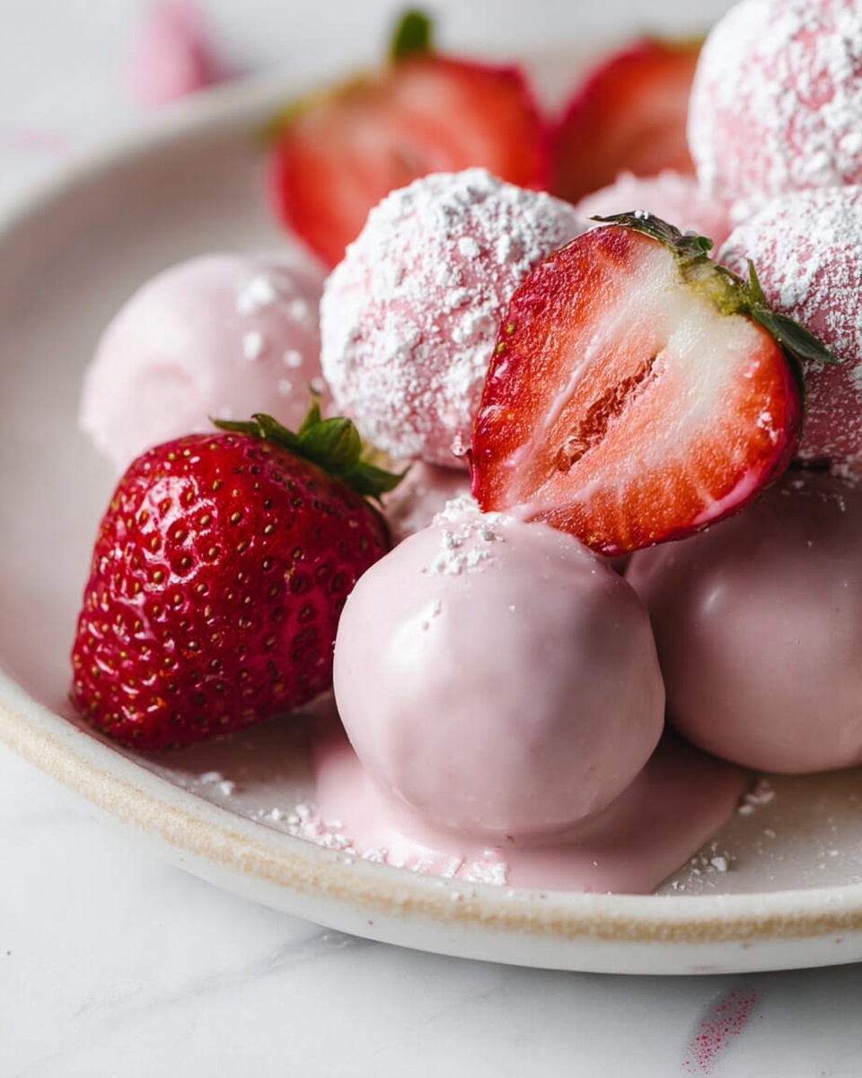Strawberry Cheesecake Truffles Recipe 5 Strawberry Cheesecake Truffles Recipe - Recipe Image