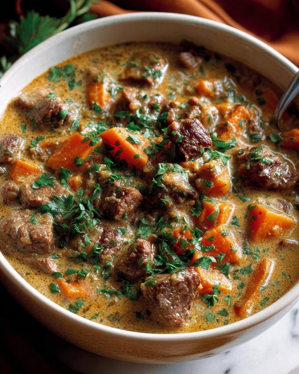 Philly Cheese Steak Soup Recipe - Recipe Image