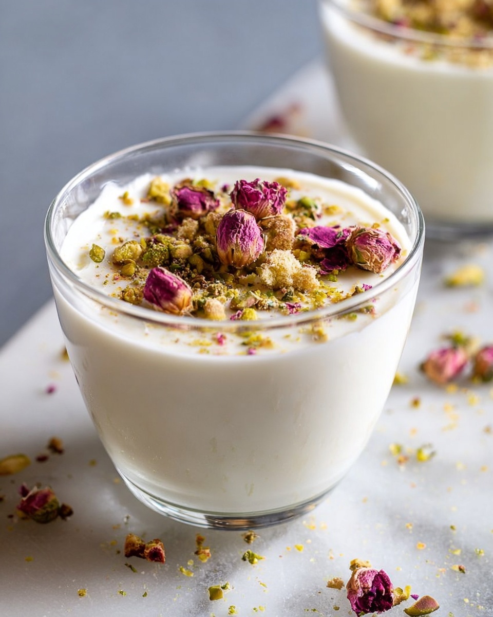 Mahalabia | 4 Ingredient Middle Eastern Milk Pudding Recipe