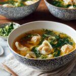 Wonton Soup Recipe with Shrimp and Pork Filling Recipe