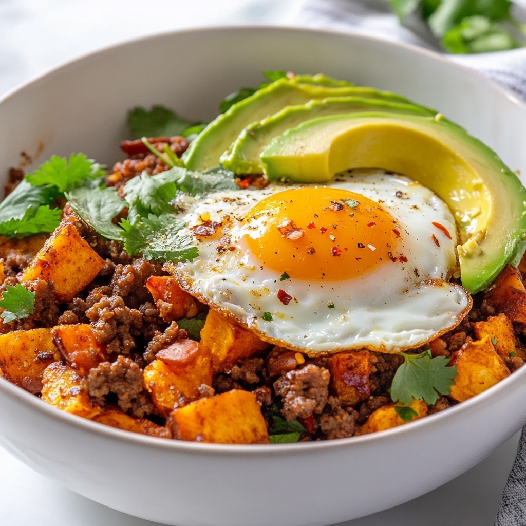High Protein Ground Beef Power Bowls Recipe