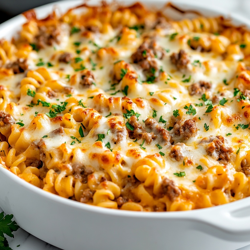 High-Protein Creamy Philly Cheesesteak Mac & Cheese Recipe