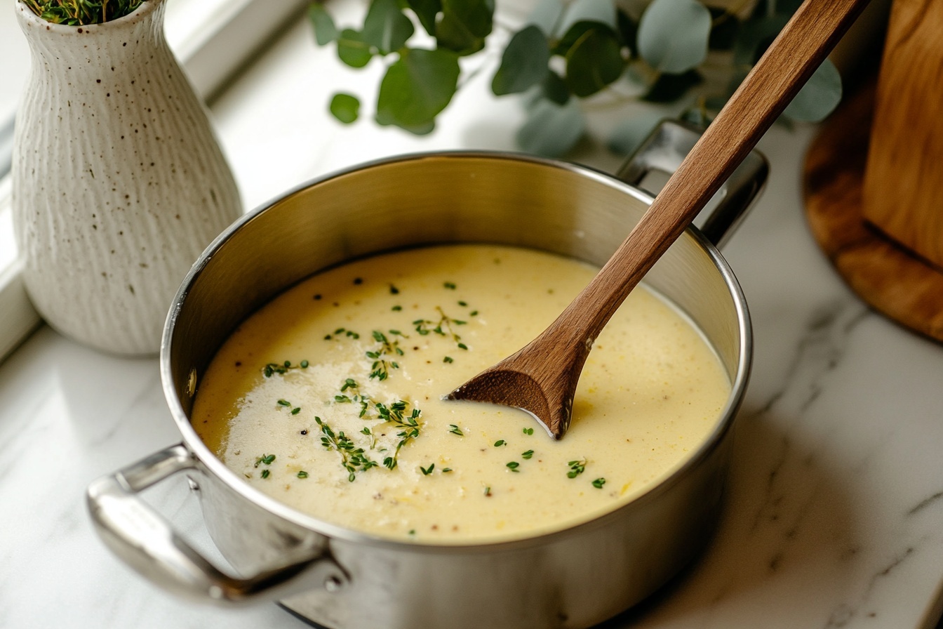 Classic French Lemon Beurre Blanc Recipe - Recipe Image