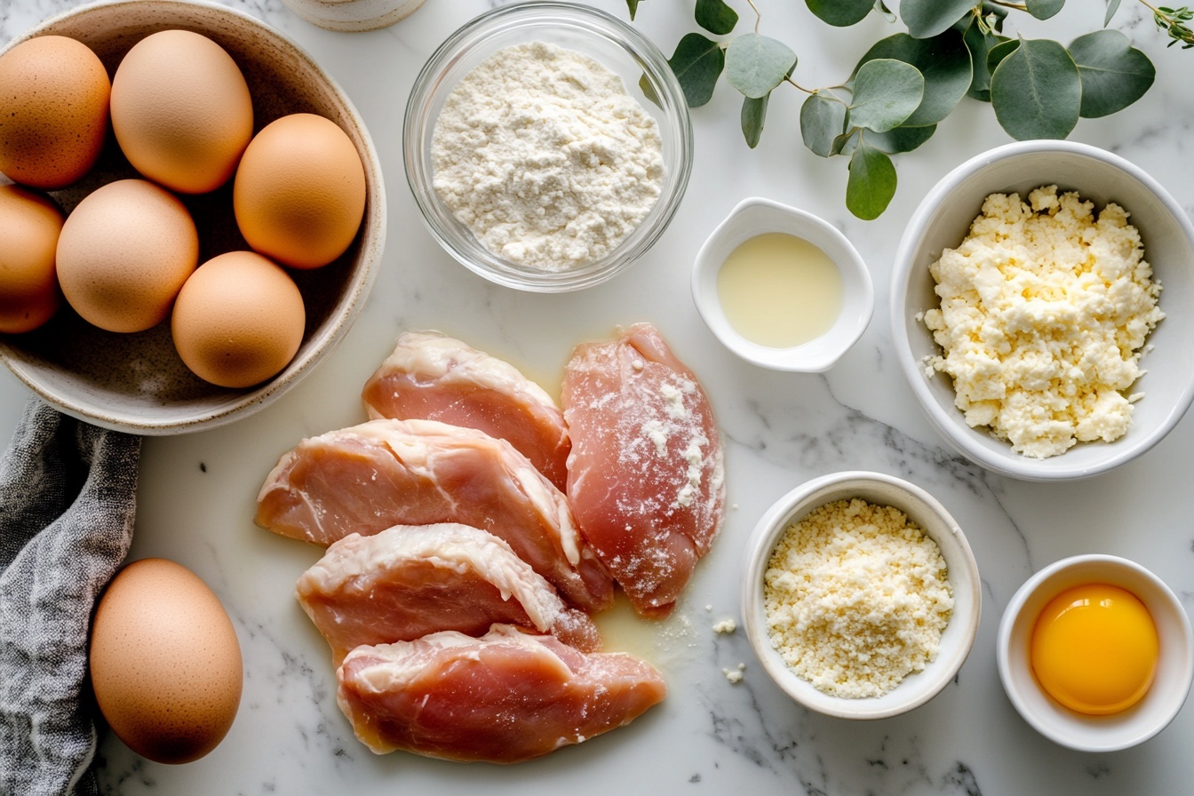 Easy Zesty Lemon Pecorino Crispy Chicken Recipe 6 Easy Zesty Lemon Pecorino Crispy Chicken Recipe - Recipe Image