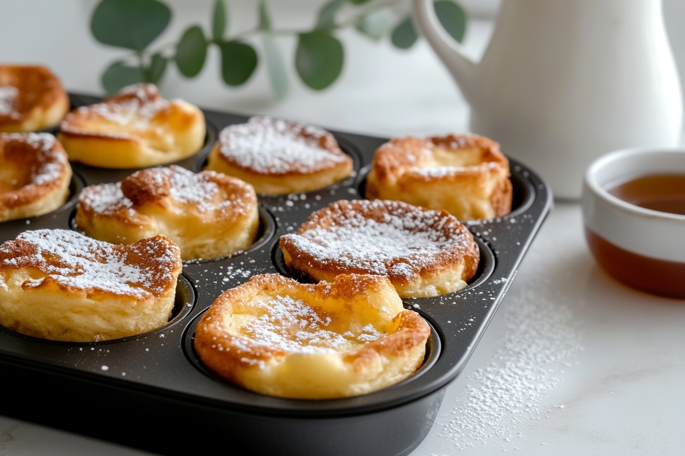 Easy Mini Dutch Baby Pancakes Recipe - Recipe Image